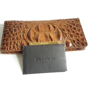 Brahmin Ady Bifold Toasted Melbourne Leather
